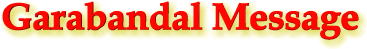 Garabandal Message
