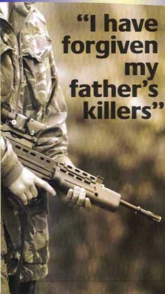 I have forgiven my father's killers